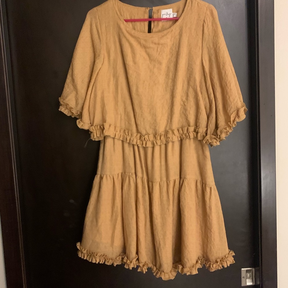 princess polly layered ruffle sun dress